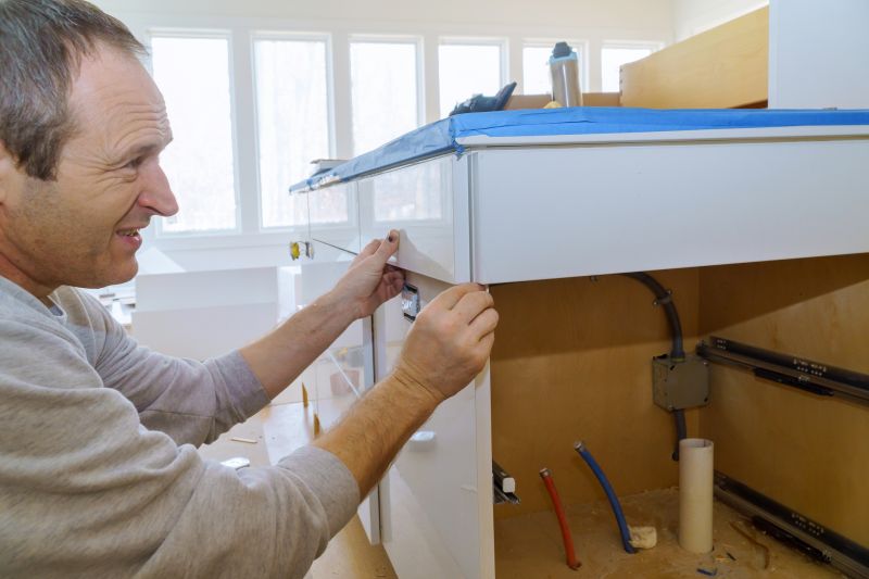 Summer Cabinet Installation